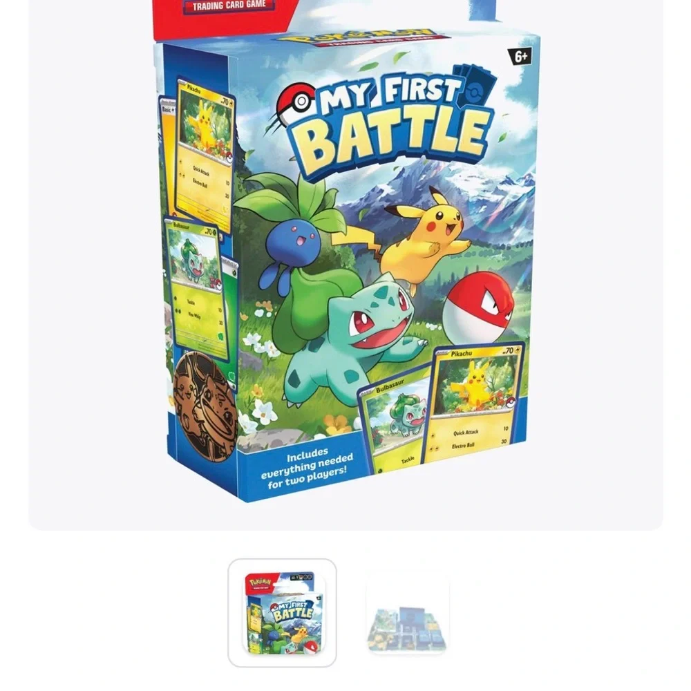 My First Battle [Pikachu & Bulbasaur] - My First Battle (2 BOXES) - Picture 4 of 8
